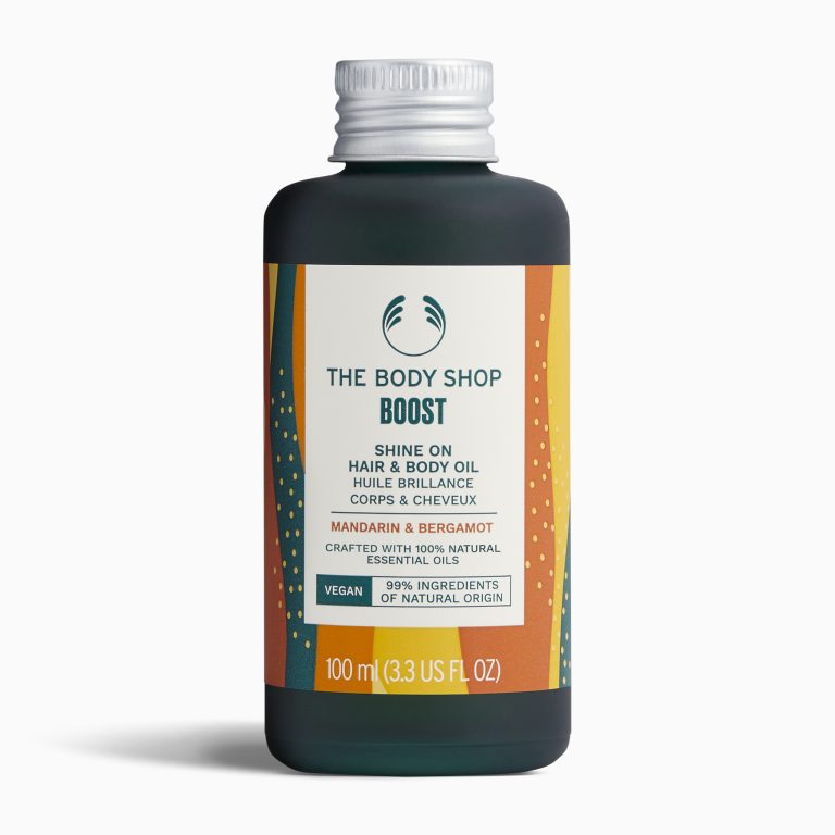 Vaj për Flokët dhe Trupin me Mandarinë & Bergamot – Boost
