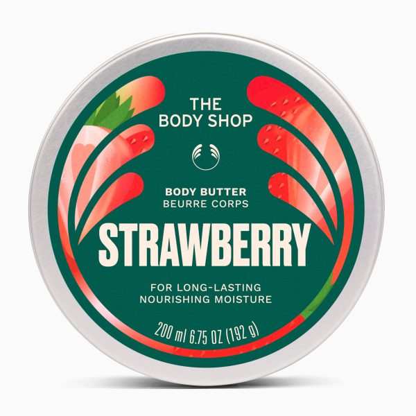 Gjalpë Trupi me Luleshtrydhe 200 ml – The Body Shop