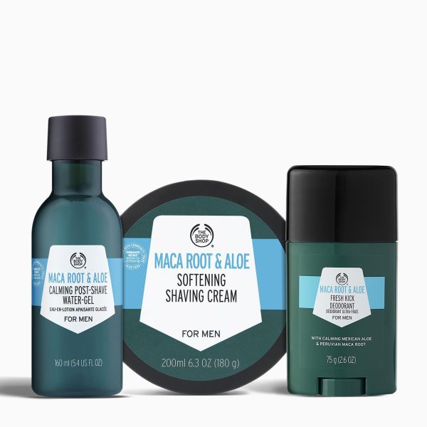 Maca Root & Aloe - Rutina e Rrojes për Meshkuj – The Body Shop